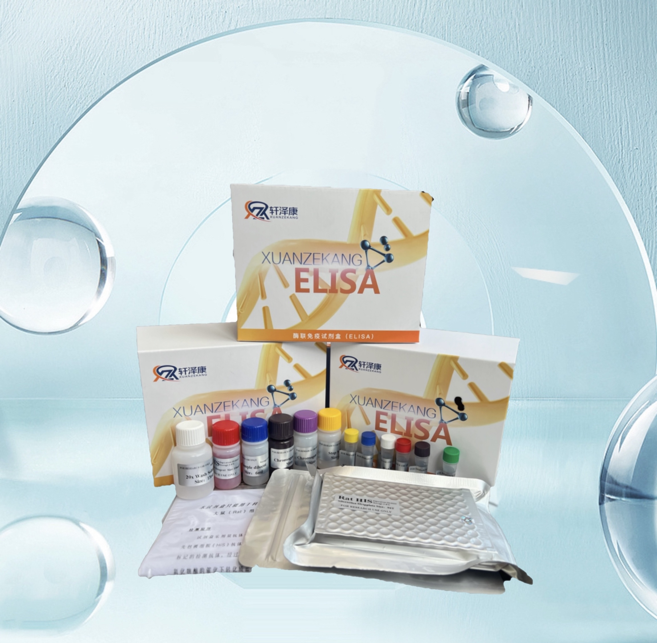 犬五聚素3（PTX3）ELISA檢測試劑盒